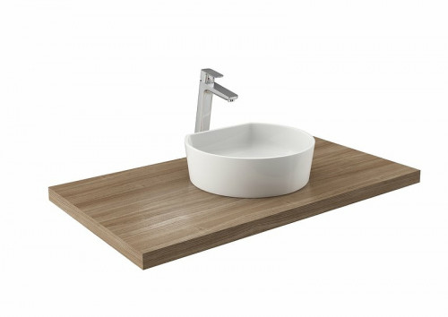 Раковина-чаша Ravak Moon 1С 40 XJN01300001 Белая искусственный камень (литьевой мрамор) накладная