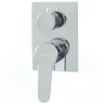 Смеситель для душа Webert Sax Evolution SE880601740 Белый матовый встраиваемый