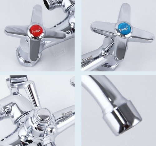 Смеситель для ванны Frap H20 F2220 универсальный Хром