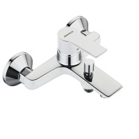 Смеситель для ванны Damixa Origin Elegance 841000000 Хром Белый латунь на стену