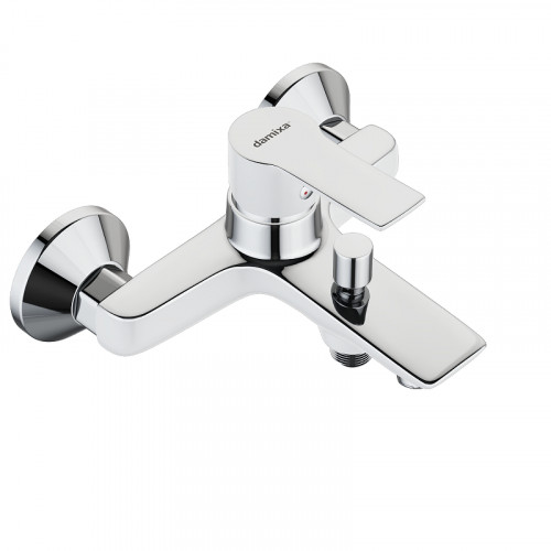 Смеситель для ванны Damixa Origin Elegance 841000000 Хром Белый латунь на стену