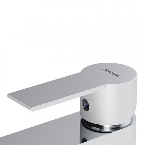 Смеситель для ванны Damixa Origin Elegance 841000000 Хром Белый латунь на стену