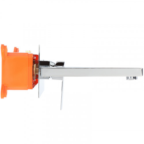 Смеситель для раковины Orange Lutz M04-722cr Хром встраиваемый