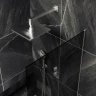 Шторка на ванну Maybah Glass MGV-82-5у 800x1400 в узком профиле Хром матовый стекло графитовое