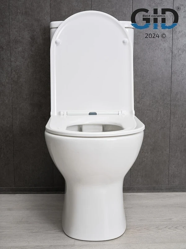 Унитаз компакт Gid Concavo Tn2123 62243Y цвет Белый с бачком и сиденьем Микролифт