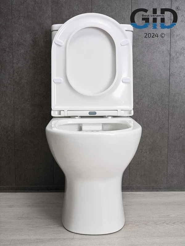 Унитаз компакт Gid Concavo Tn2123 62243Y цвет Белый с бачком и сиденьем Микролифт