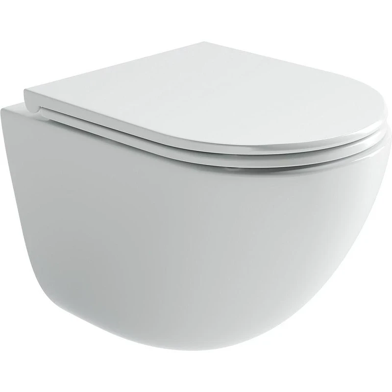 Комплект унитаза Ceramicanova Vogue CN4008T с инсталляцией Tece Base 9400413 с сиденьем Микролифт и Белой клавишей смыва