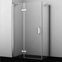 Душевой уголок WasserKRAFT Aller 120х80 L 10H06LWHITE профиль Белый Хром стекло прозрачное