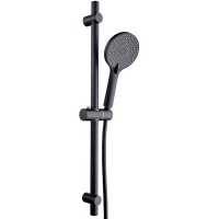 Душевой гарнитур Caprigo Don 98-570-NER Черный матовый латунь на стену