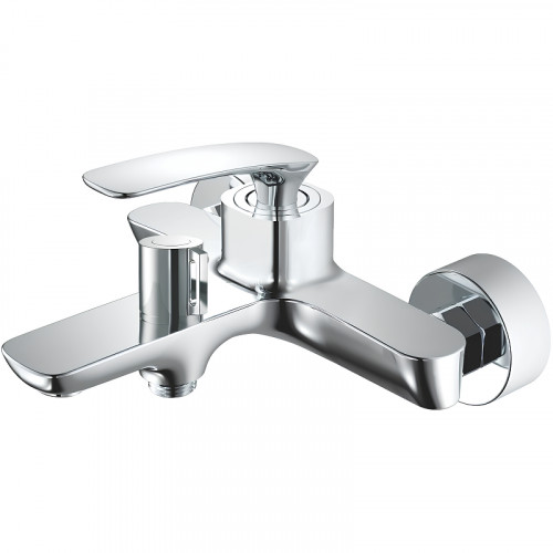 Смеситель для ванны Haiba HB60616 Хром латунь на стену