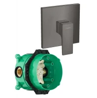 Смеситель для душа Hansgrohe Metropol 32565340S цвет Шлифованный черный хром