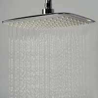 Верхний душ WasserKRAFT A031 Хром пластик на потолок