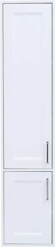 Шкаф пенал Aquanet Бостон New 35 L 306371 подвесной цвет Белый сатин