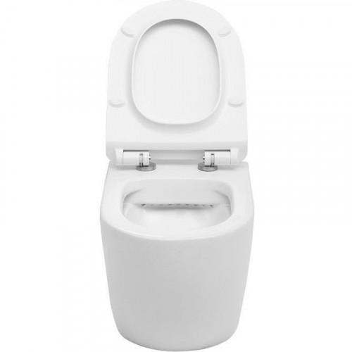 Унитаз Aquanet Cetus-W BL-104N-WHT 211908 подвесной с сиденьем Микролифт фаянс подвесной