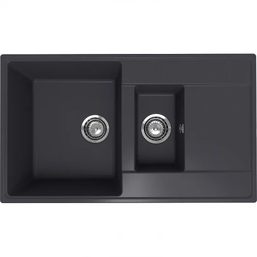 Кухонная мойка Ulgran Quartz Prima 860 1,5 K-08 Космос искусственный камень (литьевой мрамор) встраиваемый