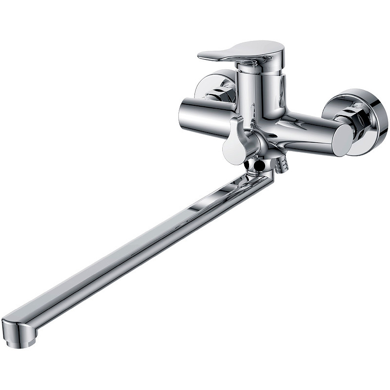 Смеситель для ванны Kaiser Sena 74055 универсальный Хром латунь на стену