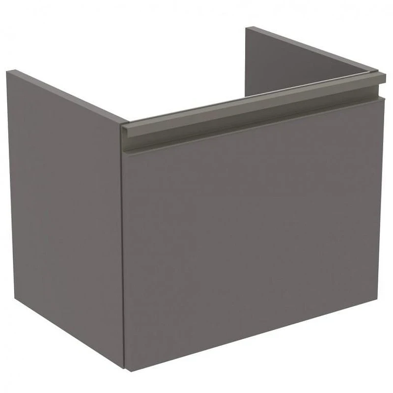 Тумба под раковину Ideal Standard Tesi 50 T0045PU подвесная цвет Matt Dark Taupe (Серо-коричневый темный матовый)