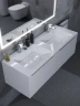 Раковина Uperwood Modul 122 2911020342 цвет Белый глянцевый