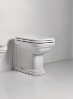 Унитаз Kerasan Waldorf 4118 Белый фарфор приставной