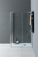 Душевой уголок Aquanet Pleasure Evo AE65-150x80-CT 150x80 324126 профиль Хром стекло прозрачное