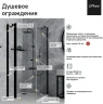 Душевой уголок Paini Cox 90x90 78CR9090 профиль Хром матовый стекло прозрачное