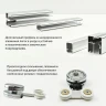 Душевой уголок Paini Cox 90x90 78CR9090 профиль Хром матовый стекло прозрачное