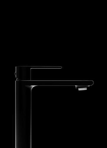 Смеситель для раковины Kaiser Serio 05311-9 Черный матовый латунь