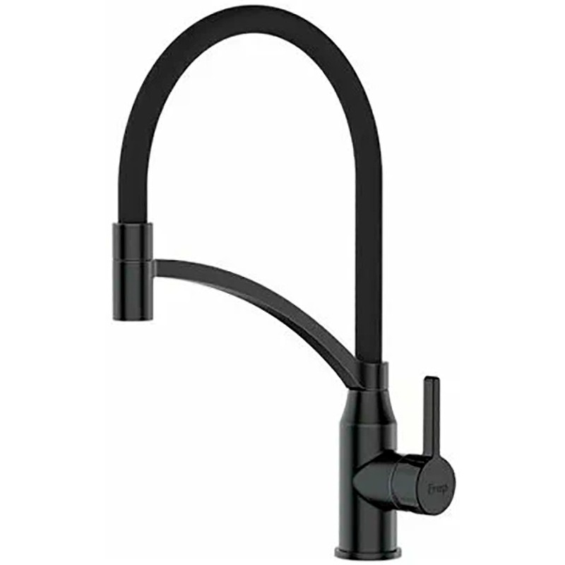Смеситель для кухни Frap F4552-6 Черный матовый латунь