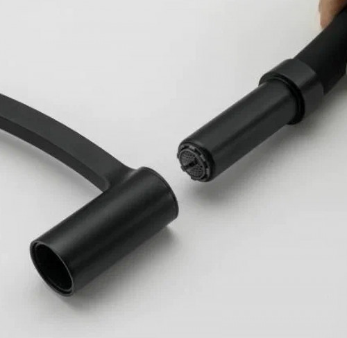 Смеситель для кухни Frap F4552-6 Черный матовый латунь