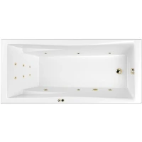 Акриловая ванна Whitecross Palace 180x80 0104.180080.100.LINE.GL с гидромассажем