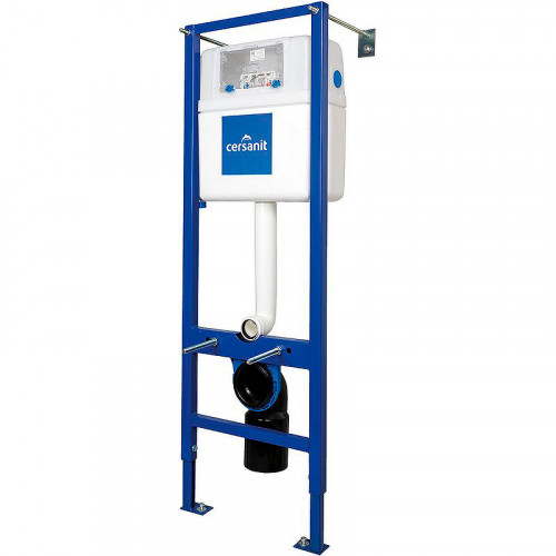 Инсталляция Cersanit Vector IN-MZ-VECTOR для унитаза без клавиши смыва нержавеющая сталь