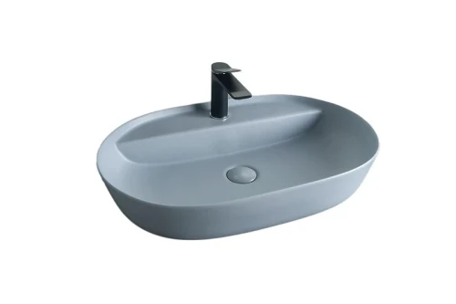 Раковина Gid Geometrico Gm1346 61 53341 цвет Серый матовый