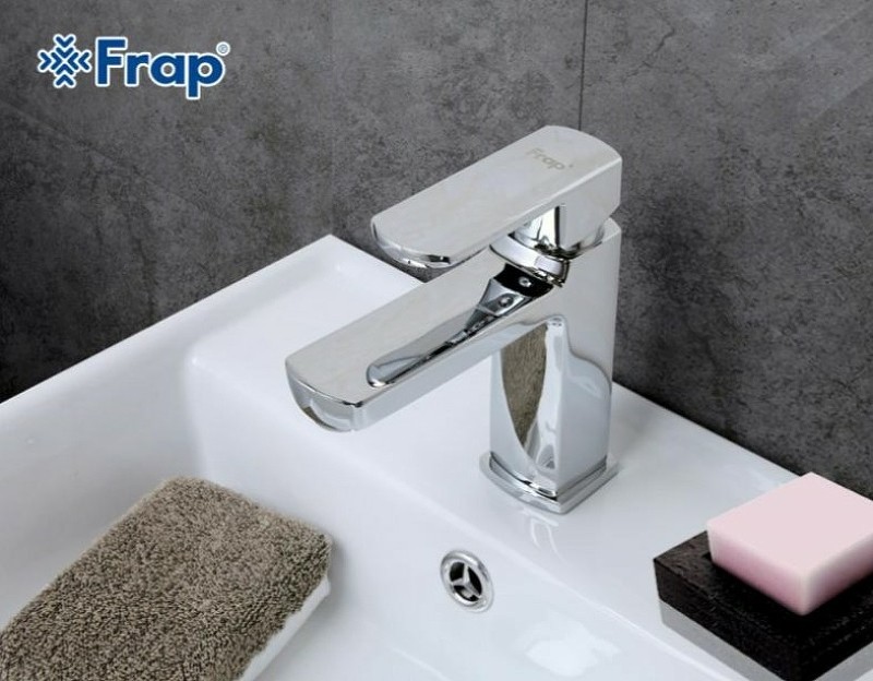Смеситель для раковины Frap H73 F1073 Хром латунь