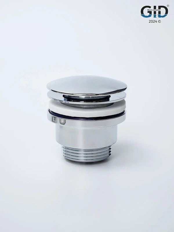 Донный клапан Gid Minucia G-36CH 76603K Click-clack цвет Хром