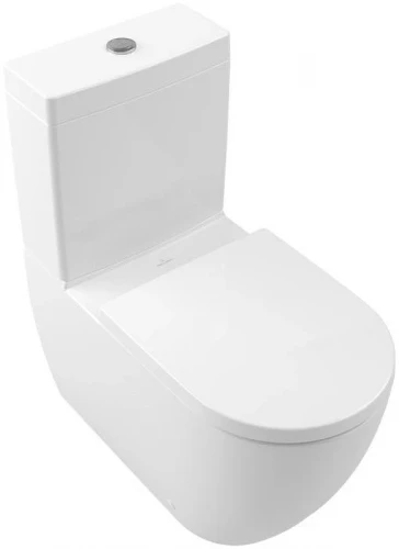 Унитаз компакт Villeroy&Boch Subway 3.0 4672T001 цвет Альпийский белый без бачка и сиденья