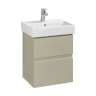 Тумба с раковиной Roca Oleta 50 ZRU9307628 подвесная цвет Капучино
