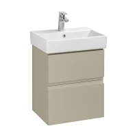 Тумба с раковиной Roca Oleta 50 ZRU9307628 подвесная цвет Капучино