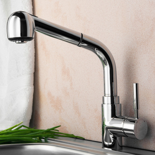 Смеситель для кухни WasserKRAFT Main 4166 Хром латунь