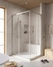 Душевой уголок Cezares Relax-304 120x90 RELAX-304-AH-2-120/90-C-CR профиль Хром глянцевый стекло прозрачное