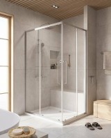 Душевой уголок Cezares Relax-304 120x90 RELAX-304-AH-2-120/90-C-CR профиль Хром глянцевый стекло прозрачное
