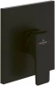 Смеситель для душа Villeroy&Boch Architectura Square TVS125002000K5 цвет Черный матовый