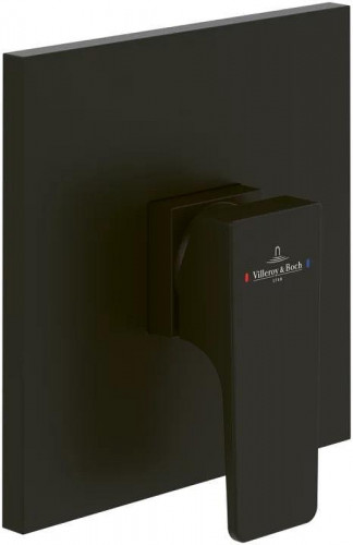 Смеситель для душа Villeroy&Boch Architectura Square TVS125002000K5 цвет Черный матовый