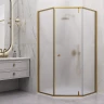 Душевой уголок RGW Hotel (Отель) HO-088Gb 90х90 350608899-26 профиль Золото брашированное стекло матовое-сатинат