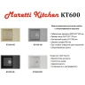 Кухонная мойка Maretti Kitchen KT600-WH Белая