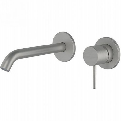 Смеситель для раковины Remer X-Style Inox SSX15P Нержавеющая сталь