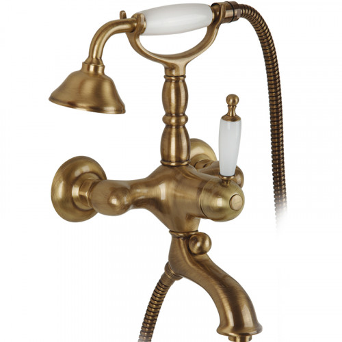 Смеситель для ванны Migliore Oxford 19085 Бронза латунь на стену