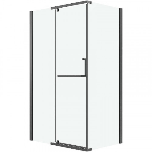Душевой уголок Grossman Pragma 100х90 120.K33.03.1090.42.00 профиль Графит сатин стекло прозрачное
