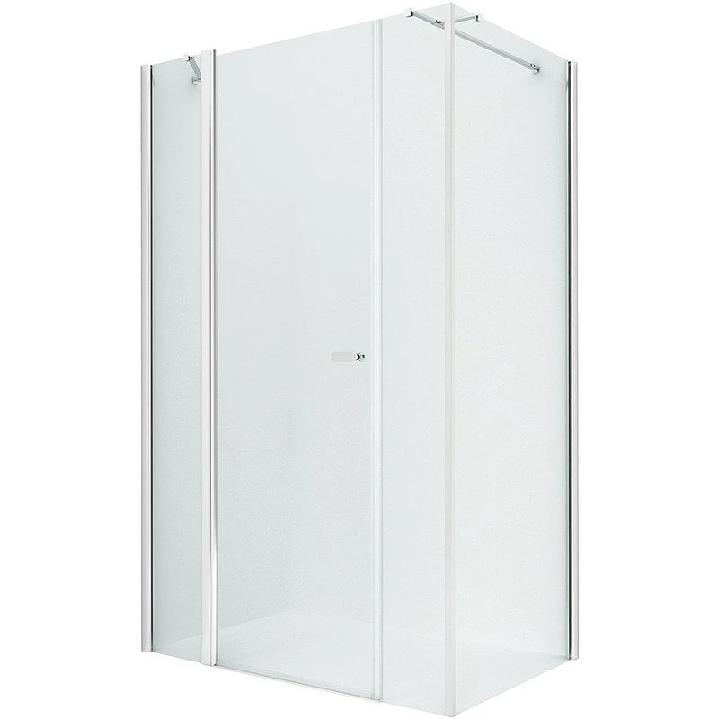 Душевой уголок New Trendy New Soleo Chrome 120х80 K-0373 профиль Хром стекло прозрачное