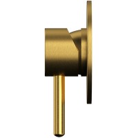 Смеситель для душа Whitecross Y brushed gold Y1245GLB Брашированное золото латунь встраиваемый