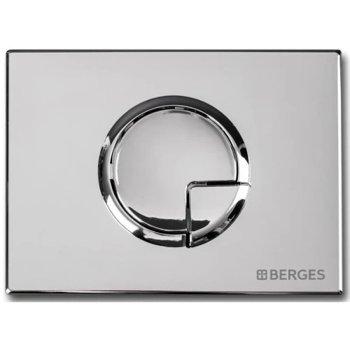 Кнопка смыва для инсталляции Berges Novum R3 040023 Хром